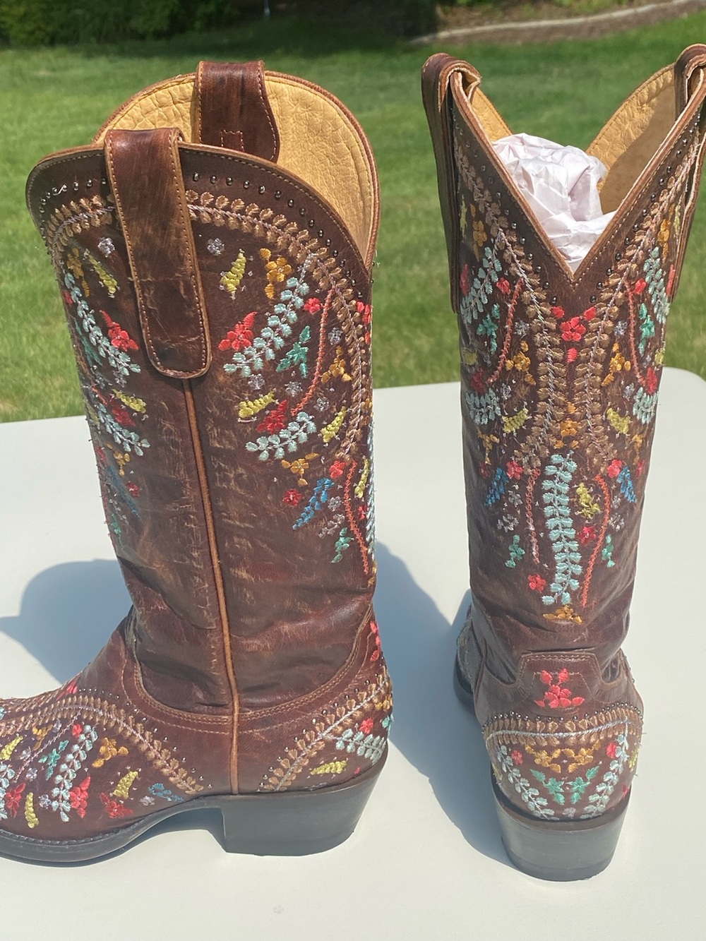 Old Gringo Bonnie Western Embroidered  Boots, 6.5 B - Picture 14 of 14